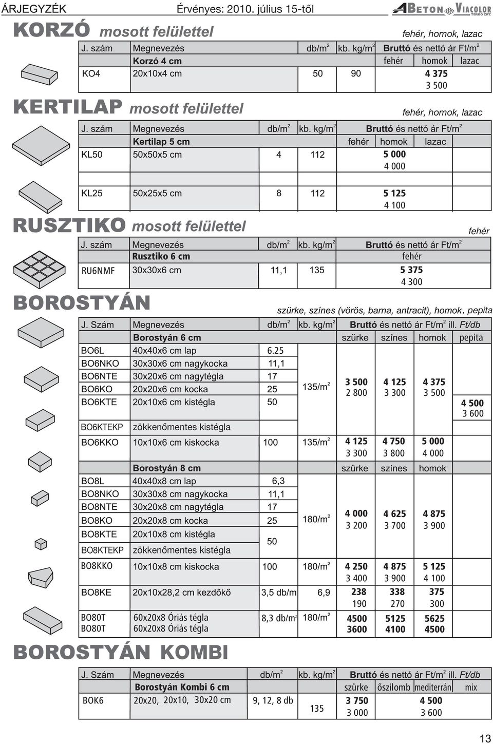 25 pepita BO6KTEKP zökkenőmentes kistégla 4 750 3 0 4 375 5 000 4 500 3 600 3 200 4 625 3 0 4 875 3 900 BO8KTEKP zökkenőmentes kistégla BO8KKO