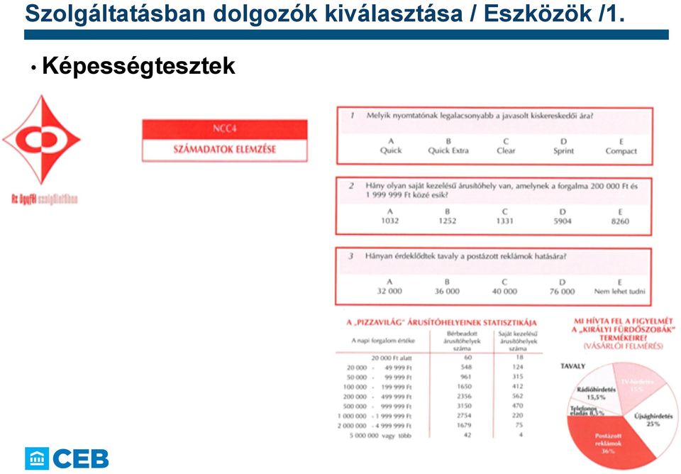 kiválasztása /