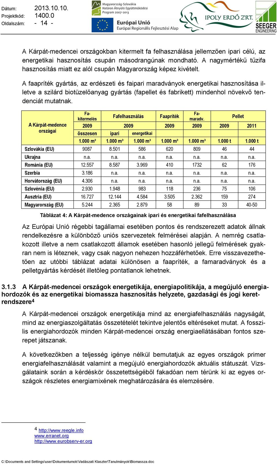 A faapríték gyártás, az erdészeti és faipari maradványok energetikai hasznosítása illetve a szilárd biotüzelőanyag gyártás (fapellet és fabrikett) mindenhol növekvő tendenciát mutatnak.