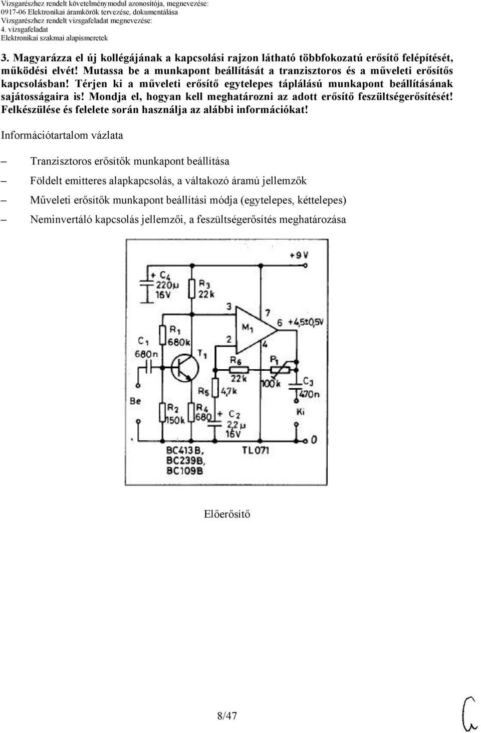 Elektronikai technikus Elektronikai technikus - PDF Free Download