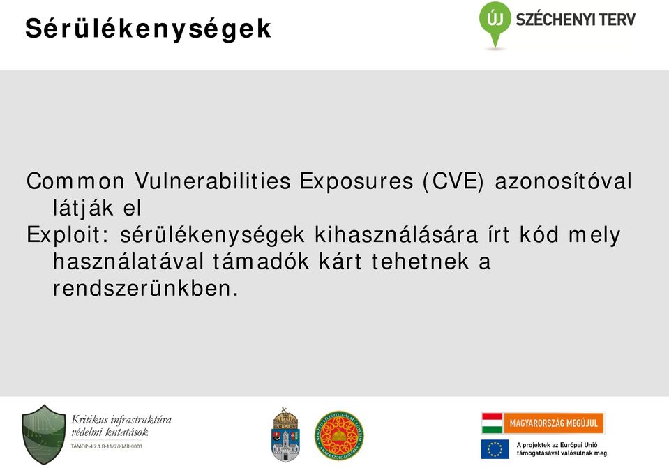 Exploit: sérülékenységek kihasználására írt