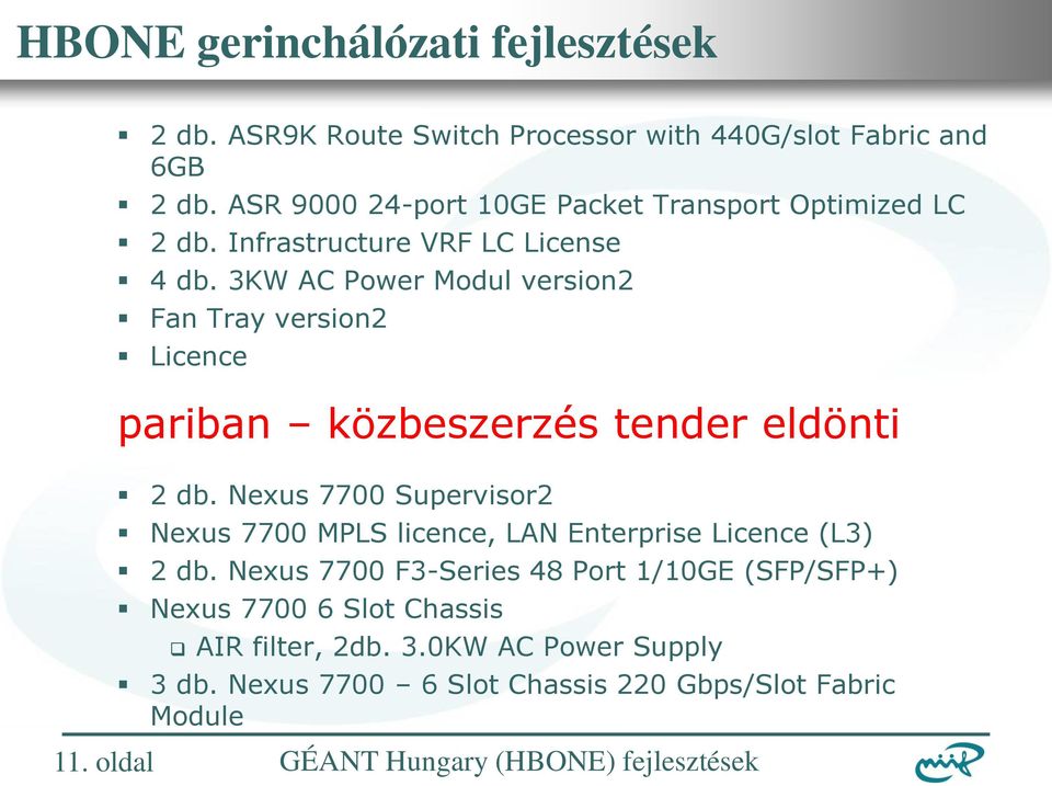 3KW AC Power Modul version2 Fan Tray version2 Licence pariban közbeszerzés tender eldönti 2 db.