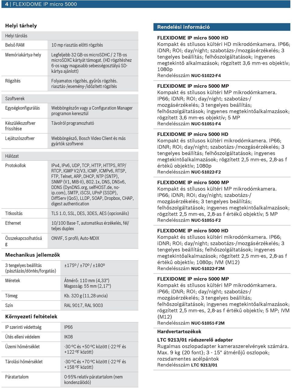 (HD rögzítéshez 6-os vagy magasabb sebességosztályú SDkártya ajánlott) Folyamatos rögzítés, gyűrűs rögzítés.