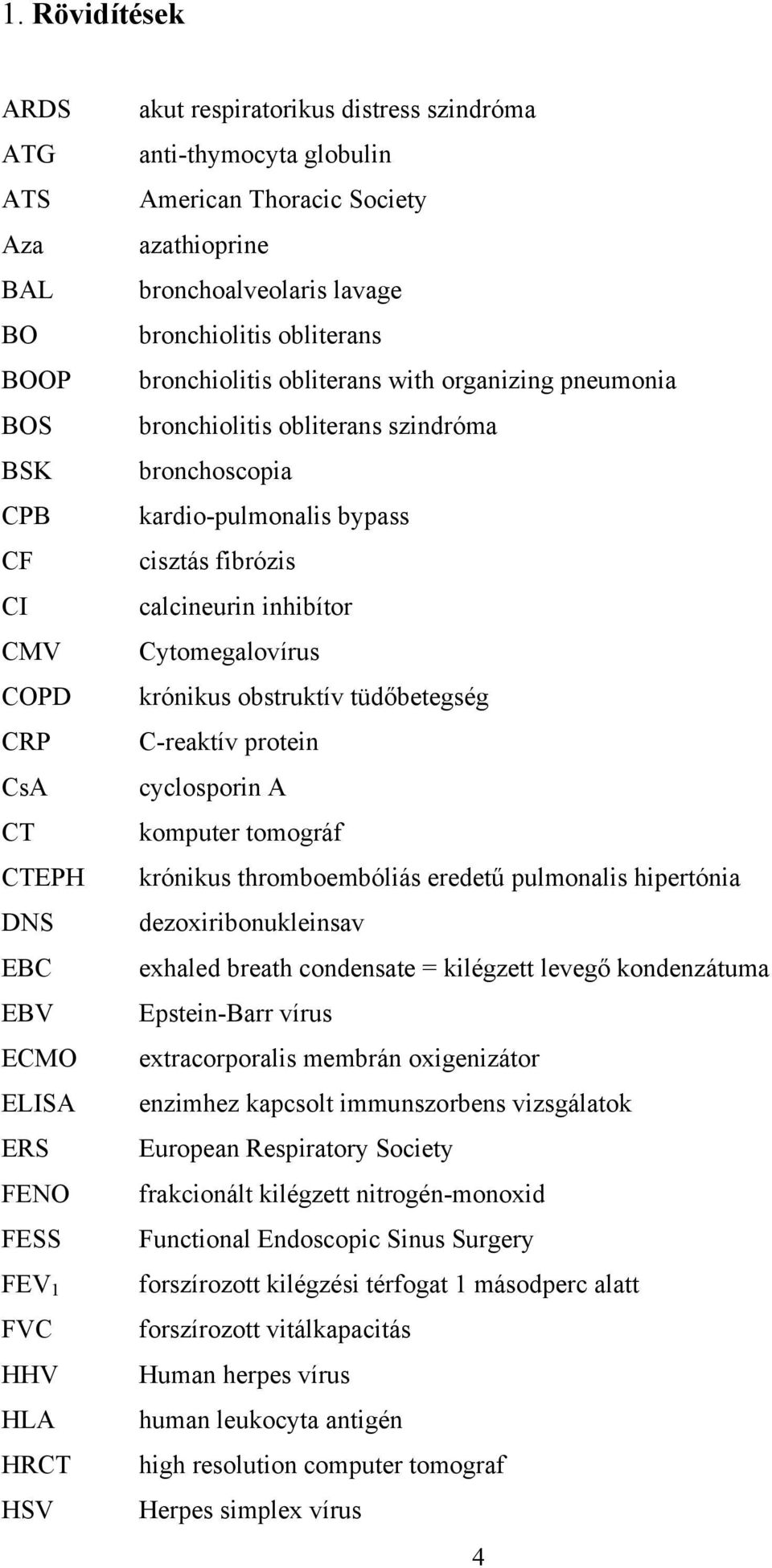bronchoscopia kardio-pulmonalis bypass cisztás fibrózis calcineurin inhibítor Cytomegalovírus krónikus obstruktív tüdőbetegség C-reaktív protein cyclosporin A komputer tomográf krónikus