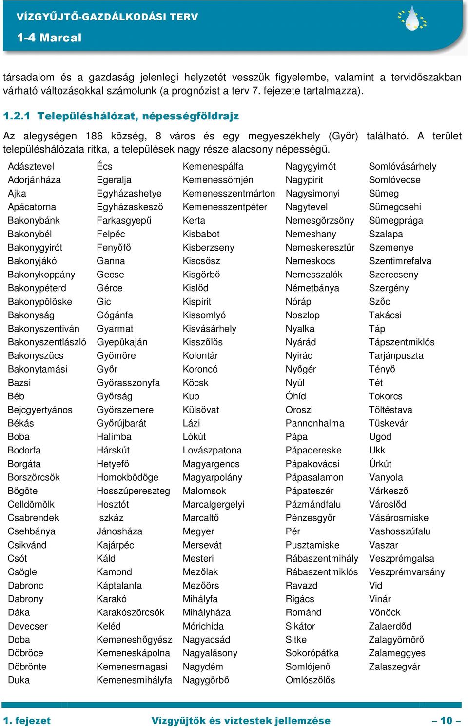 Adásztevel Écs Kemenespálfa Nagygyimót Somlóvásárhely Adorjánháza Egeralja Kemenessömjén Nagypirit Somlóvecse Ajka Egyházashetye Kemenesszentmárton Nagysimonyi Sümeg Apácatorna Egyházaskeszı