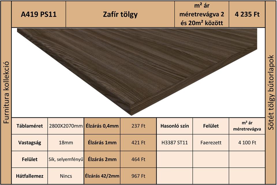 H3387 ST11 Faerezett 4 100 Ft