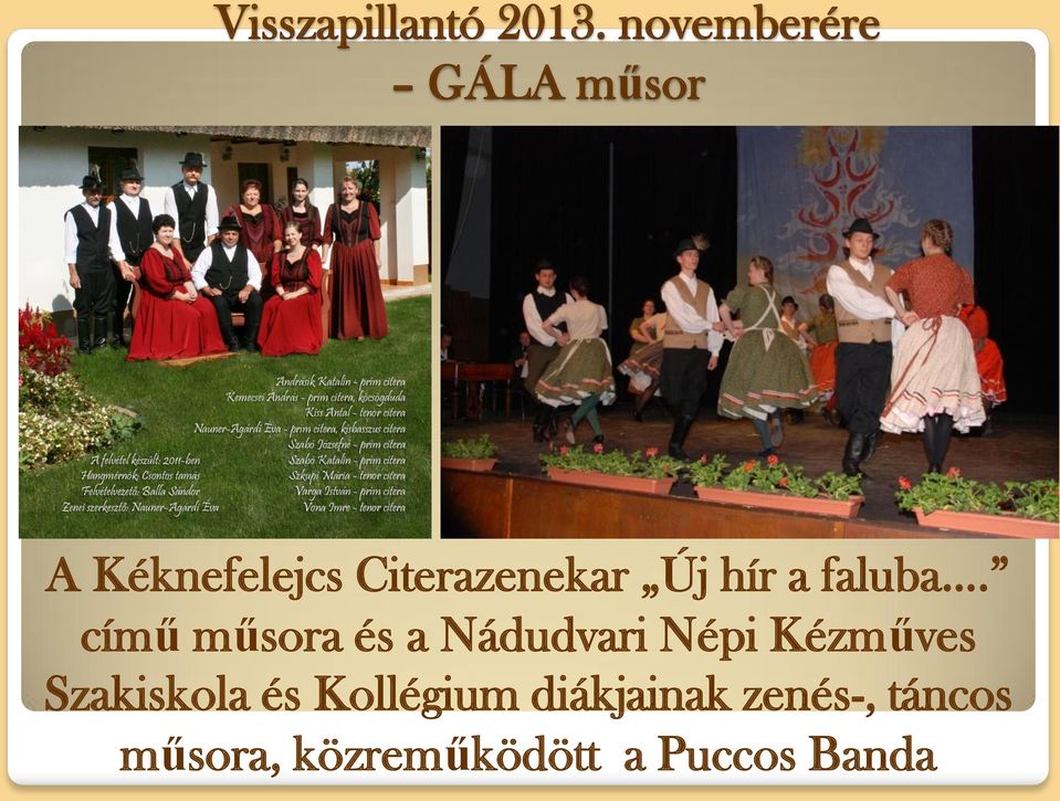 hír a faluba.