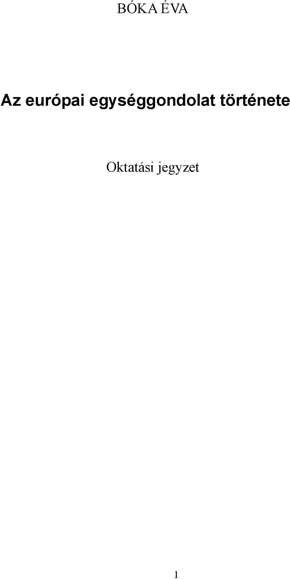 egységgondolat