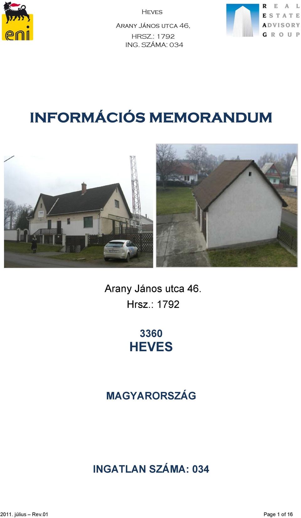 : 1792 3360 HEVES MAGYARORSZÁG