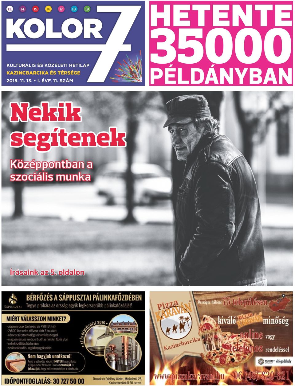 TÉRSÉGE 2015. 11.