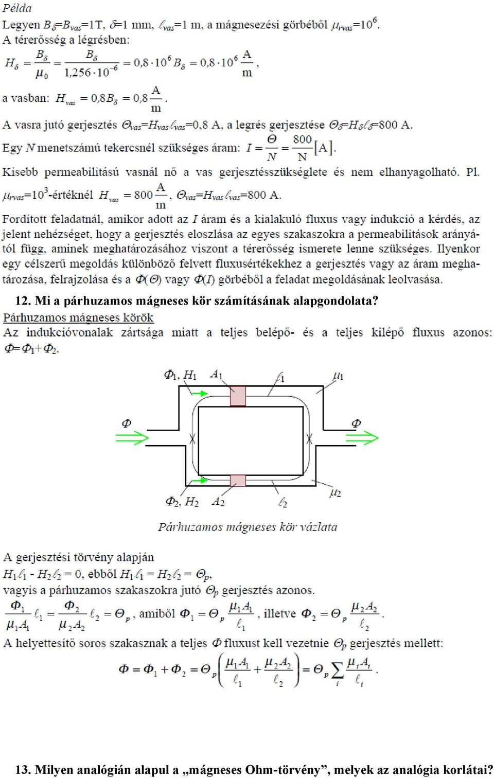 Milyen analógián alapul a mágneses
