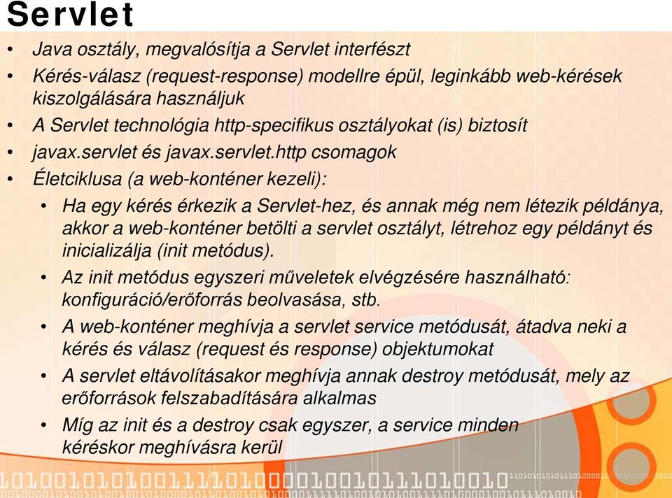 és javax.servlet.