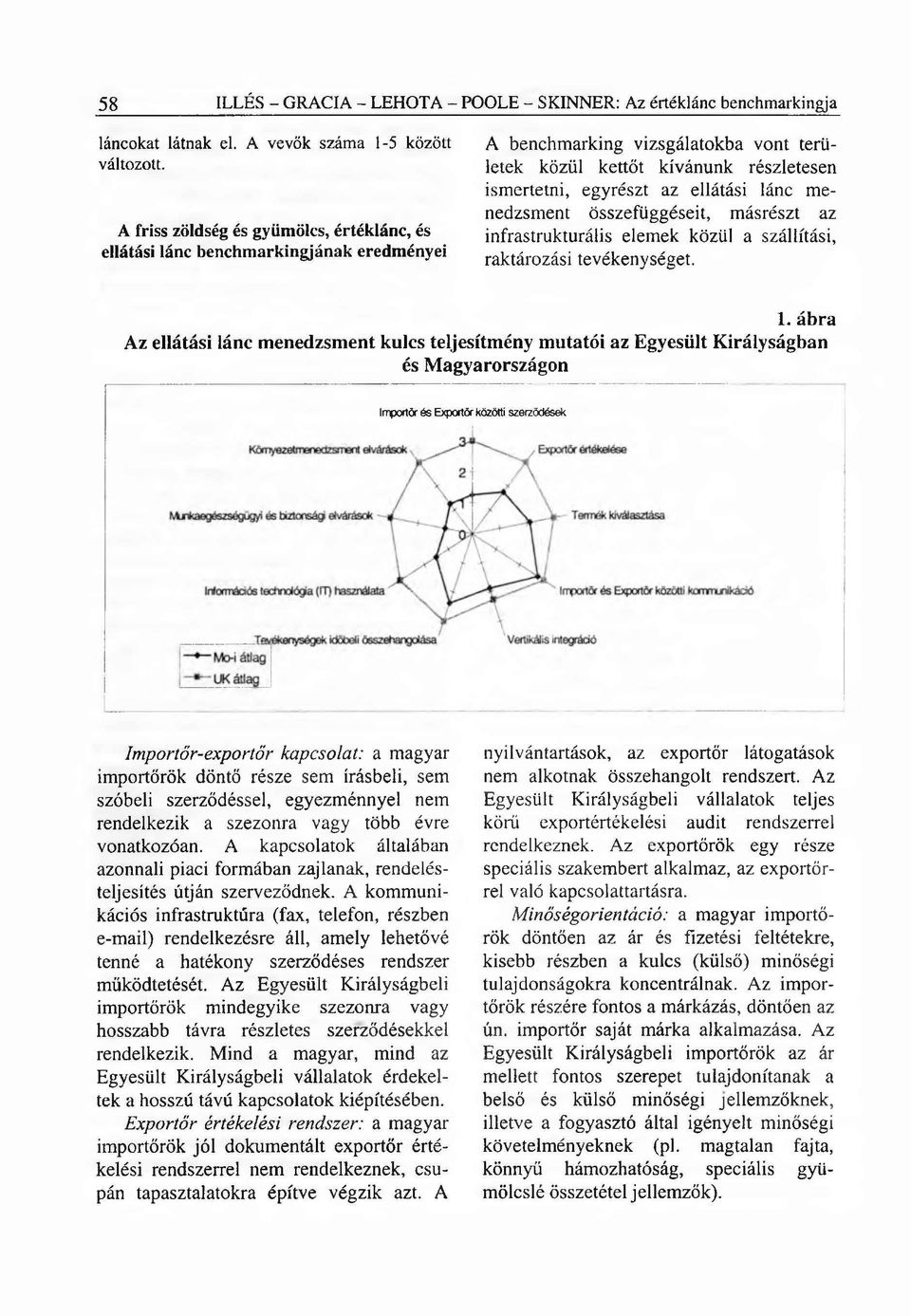 lánc m e nedzsm ent összefüggéseit, m ásrészt az infrastrukturális elem ek közül a szállítási, raktározási tevékenységet. 1.