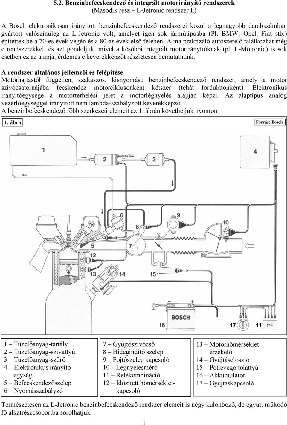 ) építettek be a 70-es évek végén és a 80-as évek első felében. A ma praktizáló autószerelő találkozhat még e rendszerekkel, és azt gondoljuk, mivel a későbbi integrált motorirányítóknak (pl.