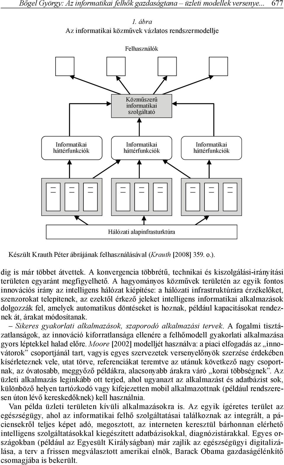 alapinfrasturktúra Készült Krauth Péter ábrájának felhasználásával (Krauth [2008] 359. o.). dig is már többet átvettek.