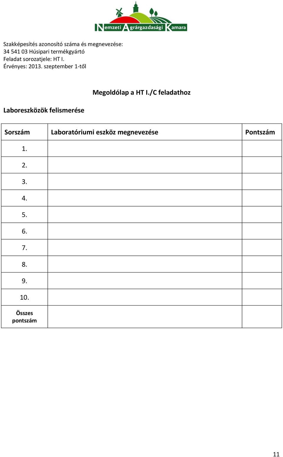 Laboratóriumi eszköz megnevezése