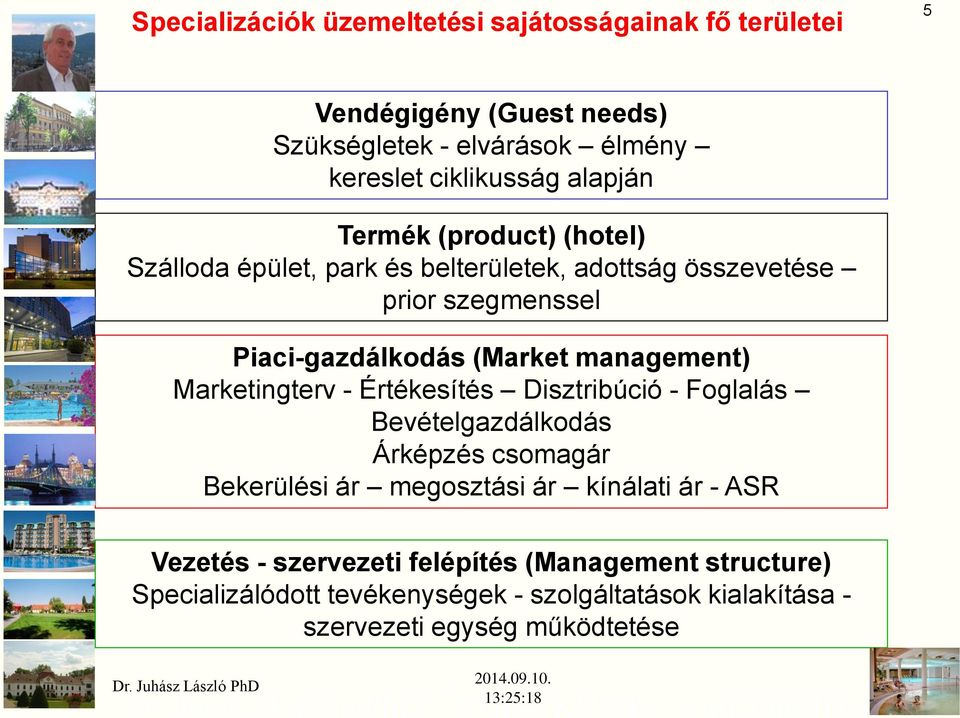 Marketingterv - Értékesítés Disztribúció - Foglalás Bevételgazdálkodás Árképzés csomagár Bekerülési ár megosztási ár kínálati ár - ASR Vezetés -