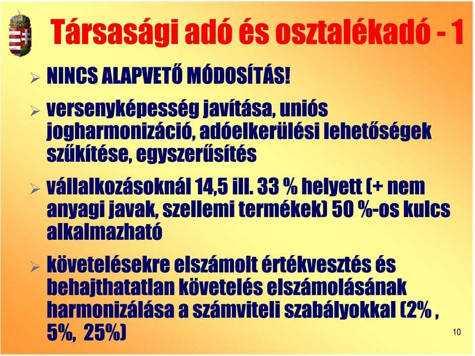 " vállalkozásoknál 14,5 ill.