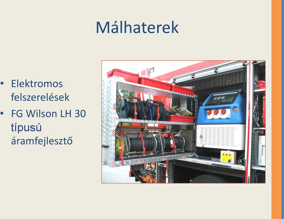 felszerelések FG