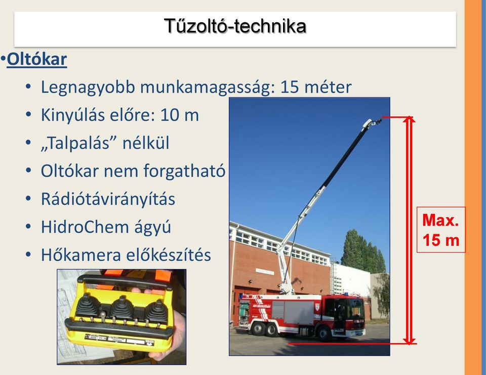 Talpalás nélkül Oltókar nem forgatható