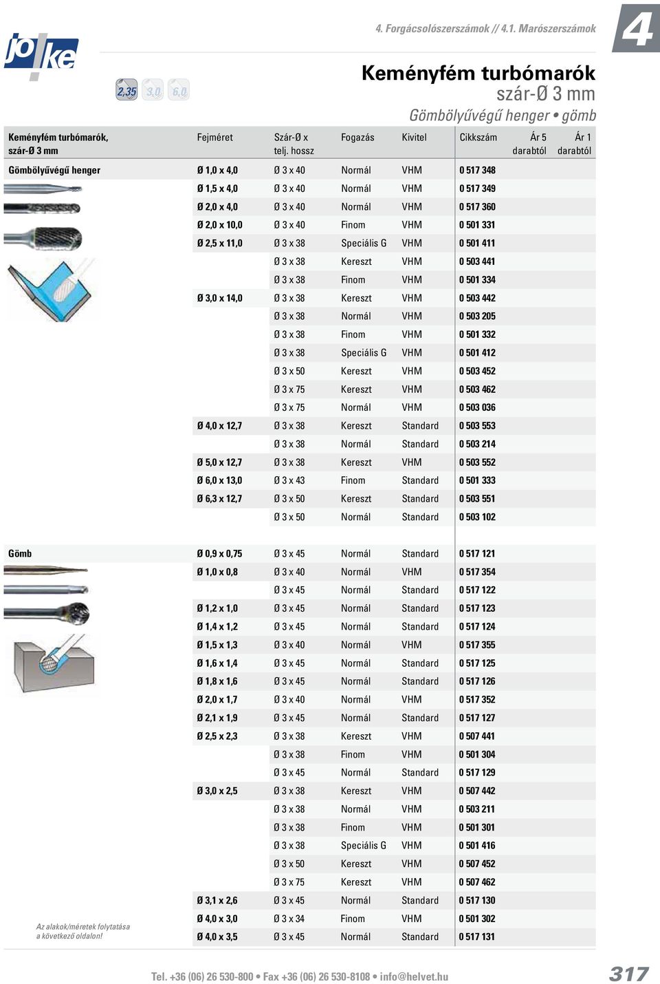 Kereszt VHM Ø 3 x 38 VHM 0 503 205 Ø 3 x 38 VHM Ø 3 x 38 Speciális G VHM Ø 3 x 50 Kereszt VHM Ø 3 x 75 Kereszt VHM Ø 3 x 75 VHM 0 503 036 Ø 3 x 38 Kereszt Standard 0 503 553 Ø 3 x 38 Standard Ø 3 x