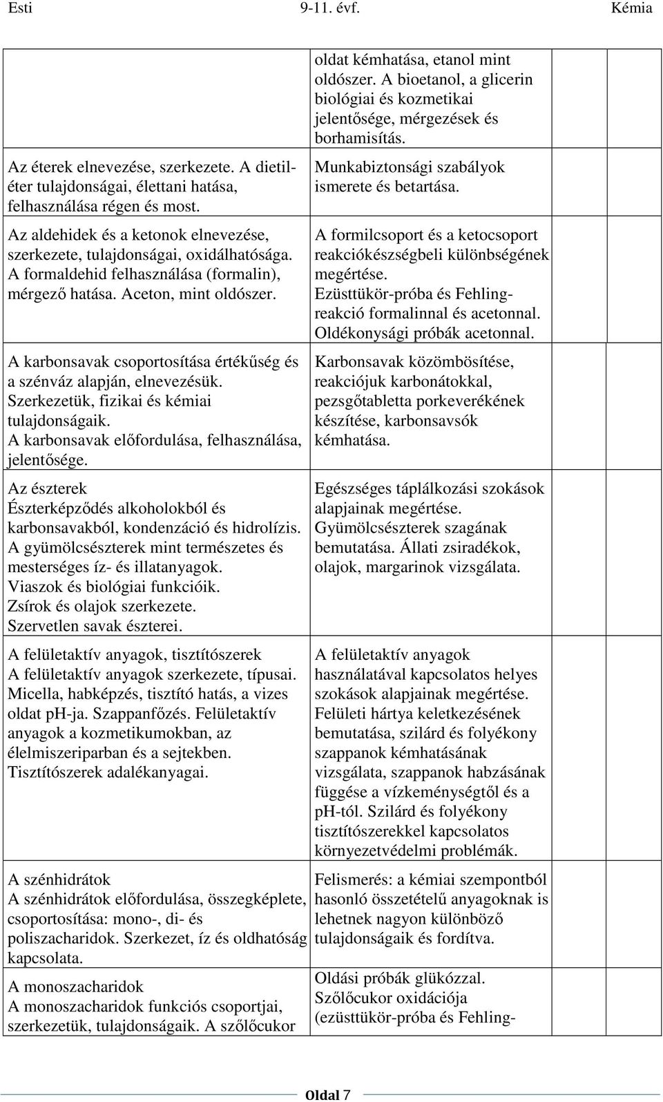 A karbonsavak előfordulása, felhasználása, jelentősége. Az észterek Észterképződés alkoholokból és karbonsavakból, kondenzáció és hidrolízis.