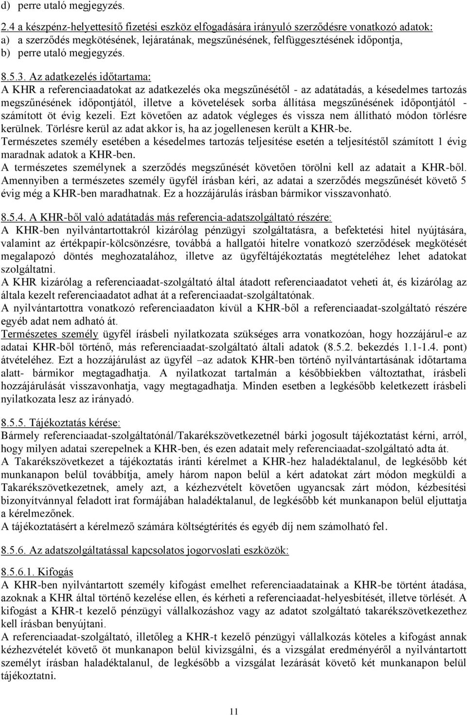 megjegyzés. 8.5.3.