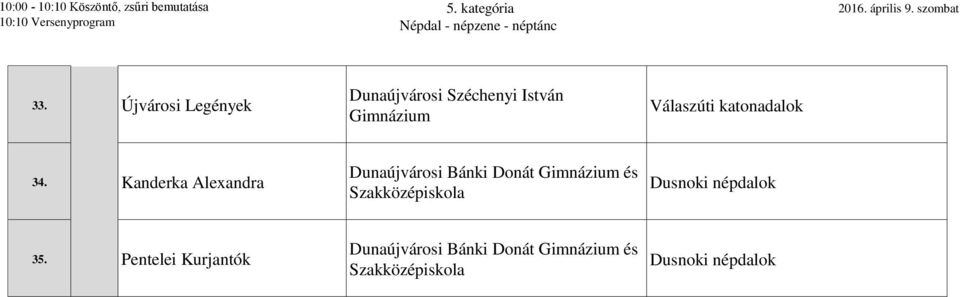 Újvárosi Legények Válaszúti katonadalok 34.
