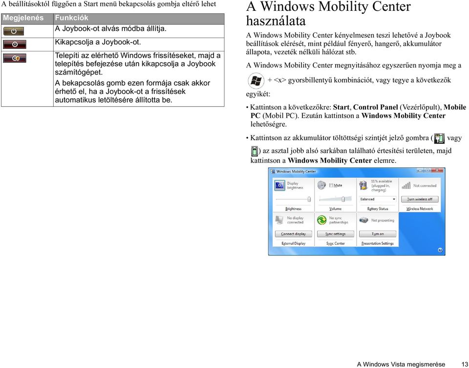 Joybook A52/C41 sorozat felhasználói kézikönyv - PDF Free Download