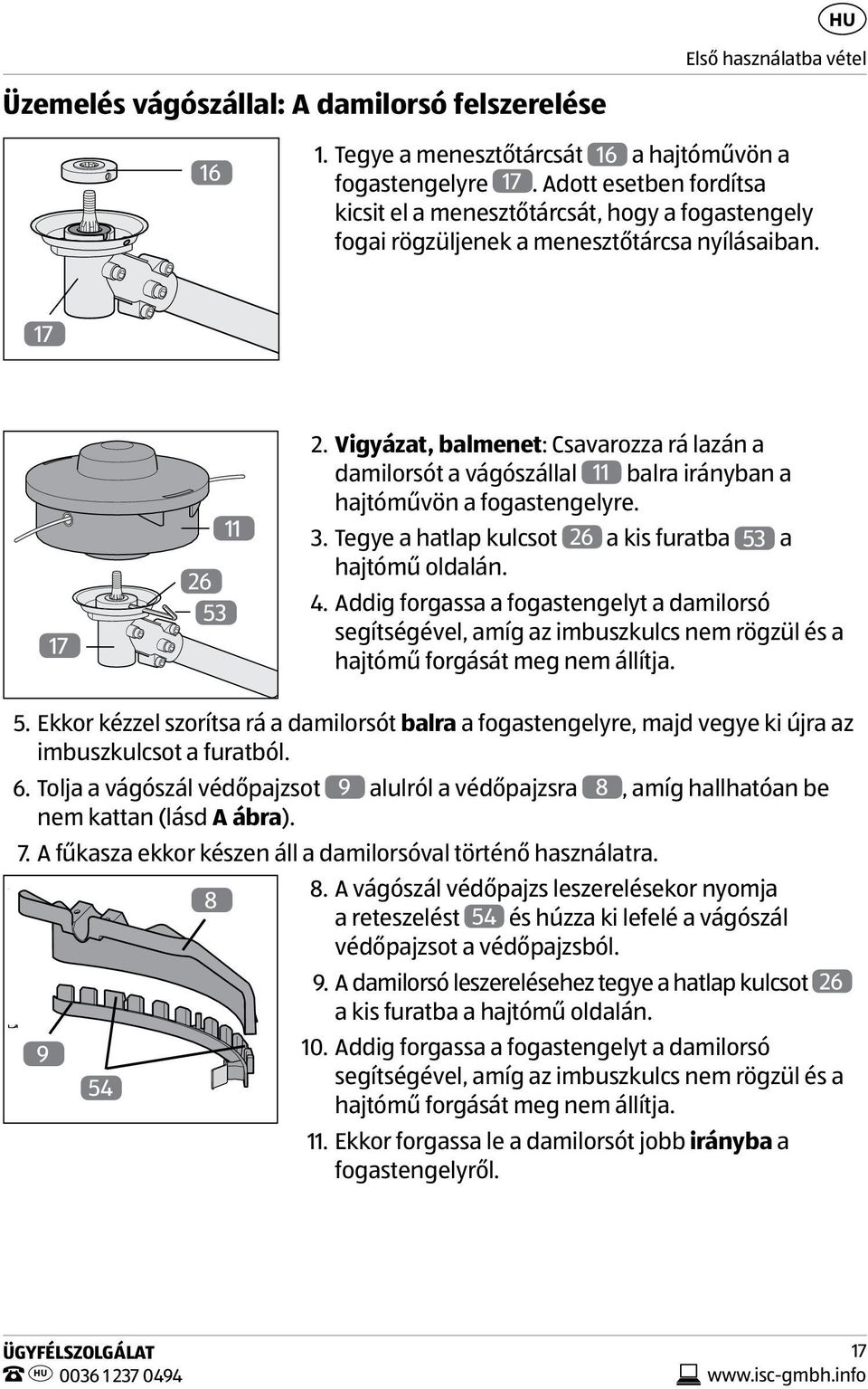 Használati útmutató. Fűkasza GLBC 43/1 AS. Eredeti használati útmutató.  Felhasználóbarát útmutató ID: # PDF Ingyenes letöltés