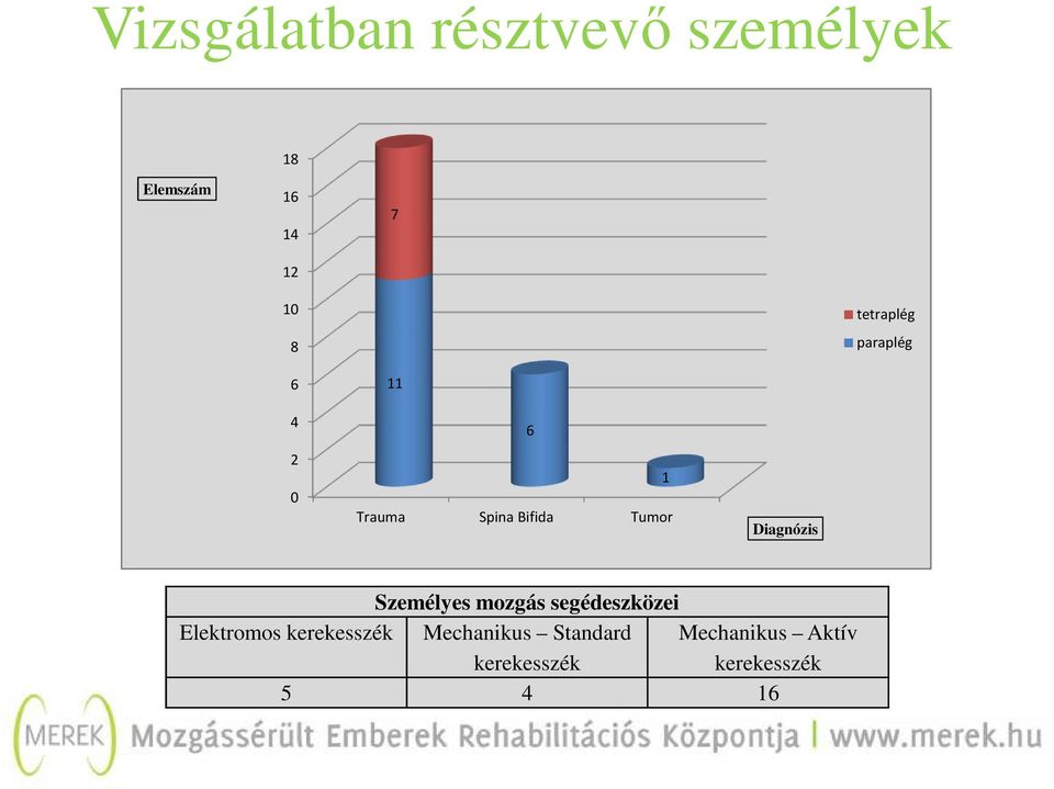 Diagnózis Személyes mozgás segédeszközei Elektromos