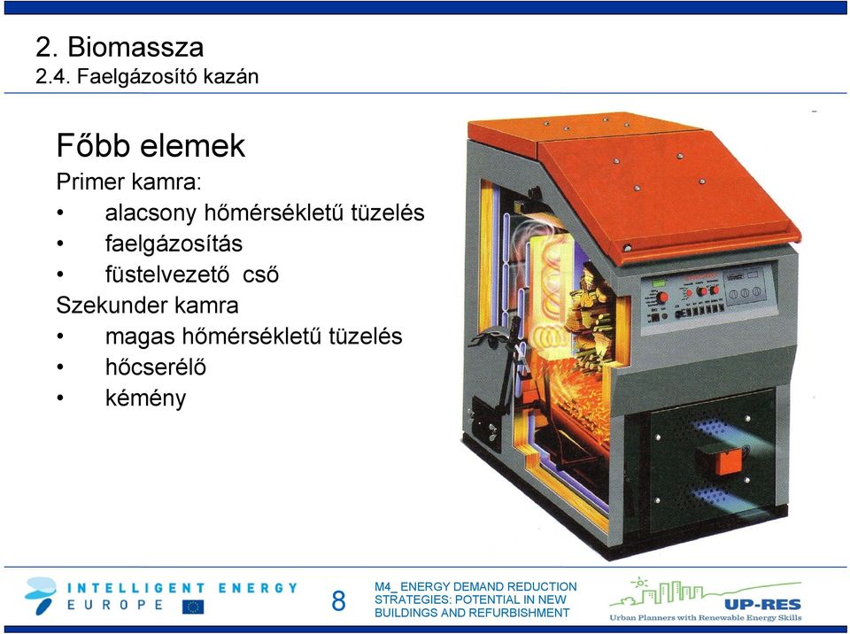 alacsony hőmérsékletű tüzelés faelgázosítás