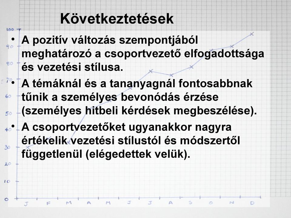 A témáknál és a tananyagnál fontosabbnak tűnik a személyes bevonódás érzése