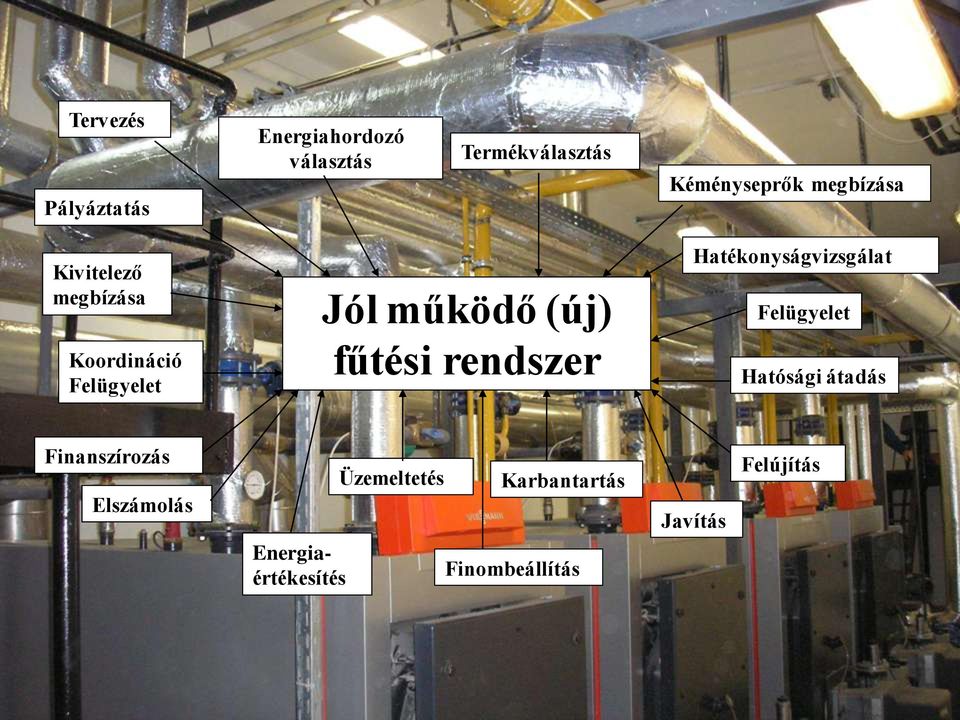 rendszer Hatékonyságvizsgálat Felügyelet Hatósági átadás Finanszírozás