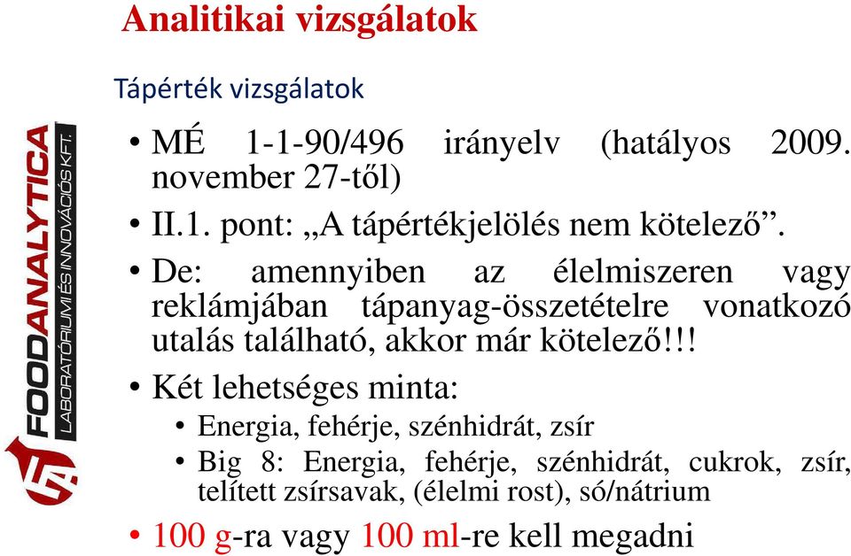 kötelező!