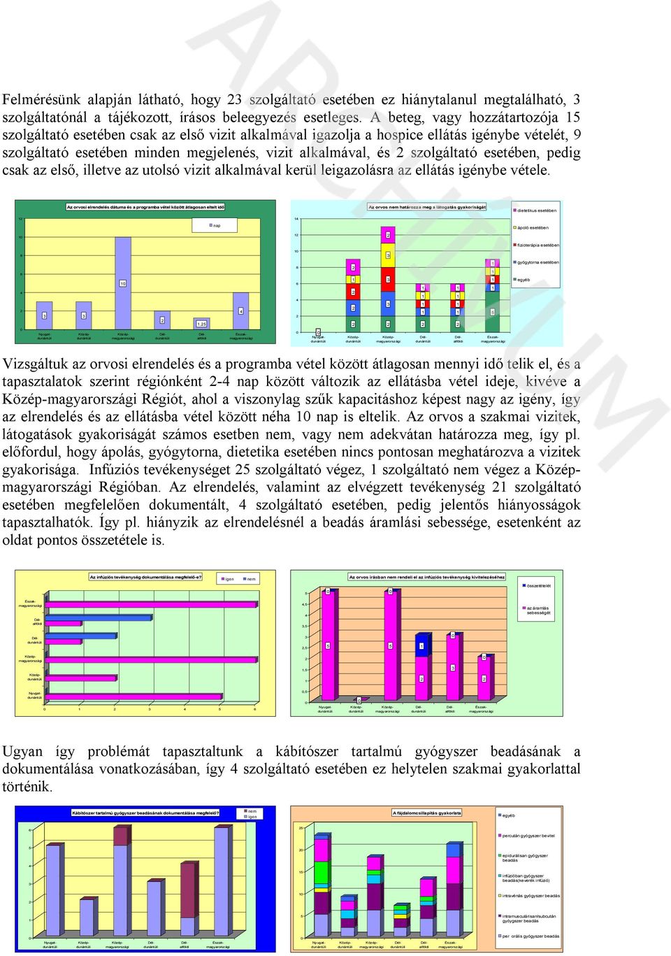 esetében, pedig csak az első, illetve az utolsó vizit alkalmával kerül leigazolásra az ellátás igénybe vétele.