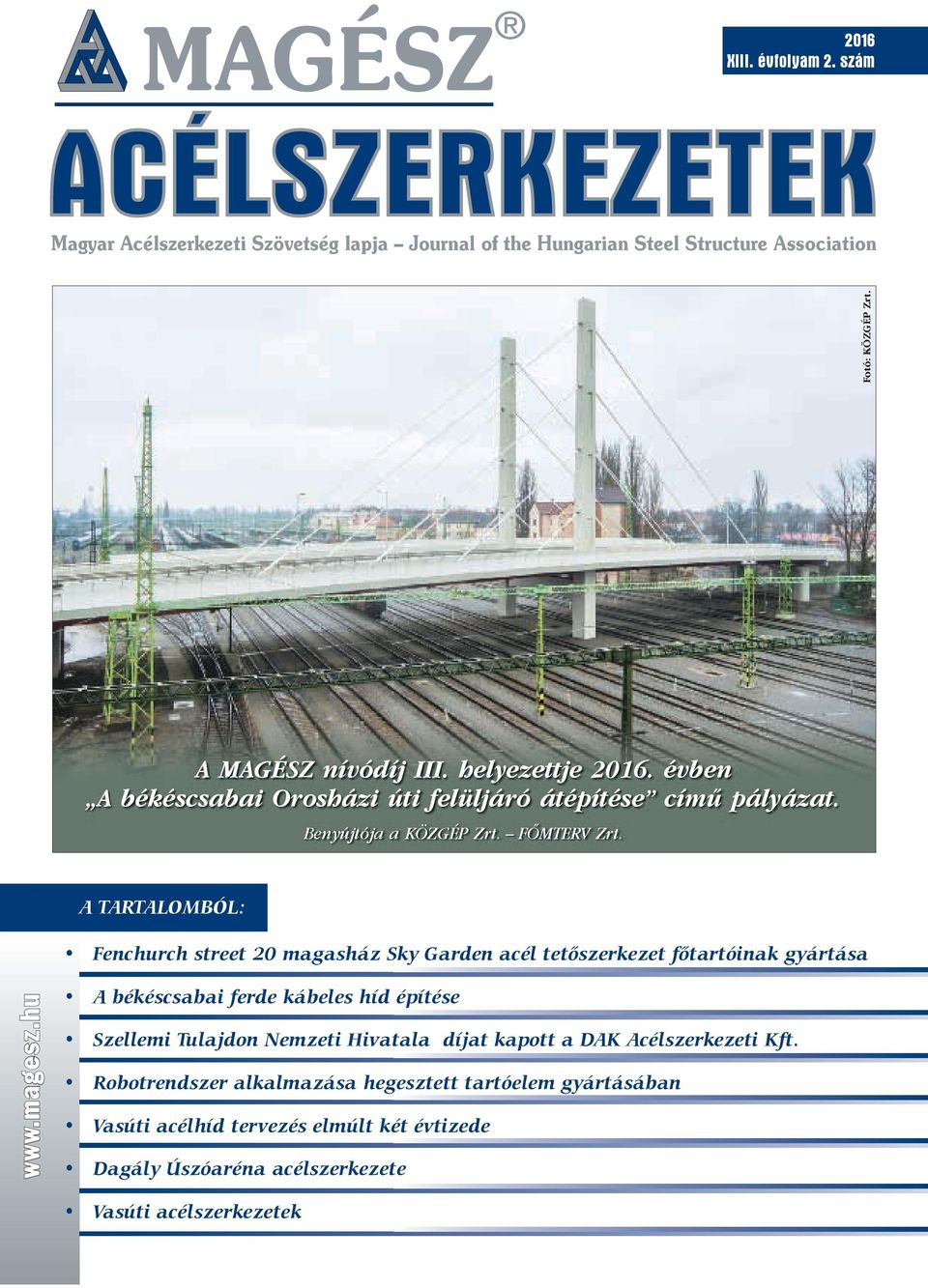 Magyar Acélszerkezeti Szövetség lapja Journal of the Hungarian Steel  Structure Association - PDF Ingyenes letöltés