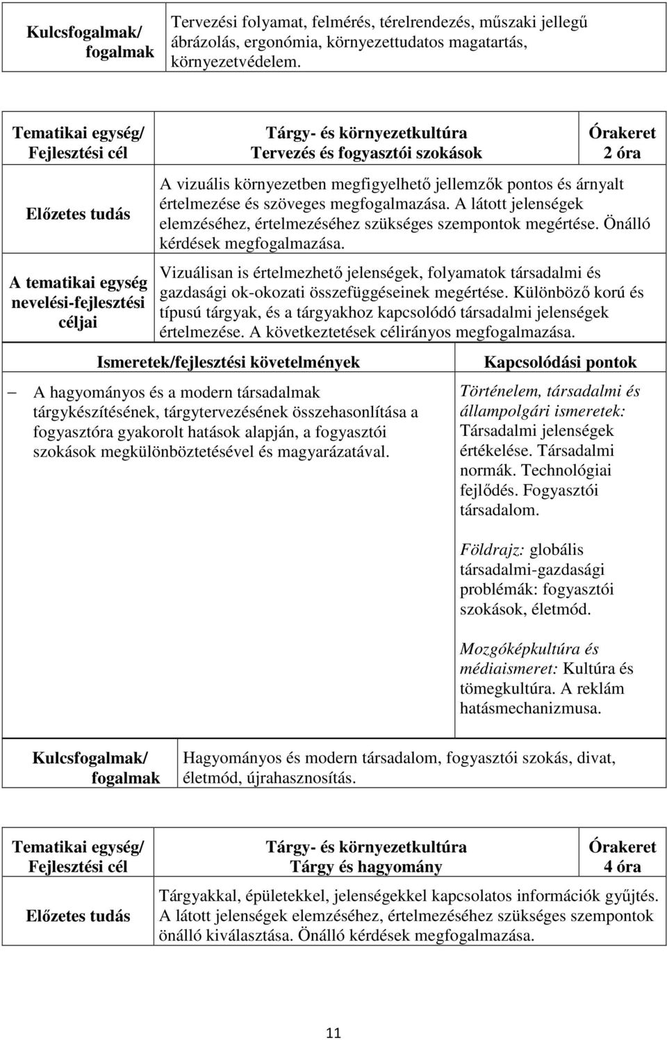 A látott jelenségek elemzéséhez, értelmezéséhez szükséges szempontok megértése. Önálló kérdések megfogalmazása.