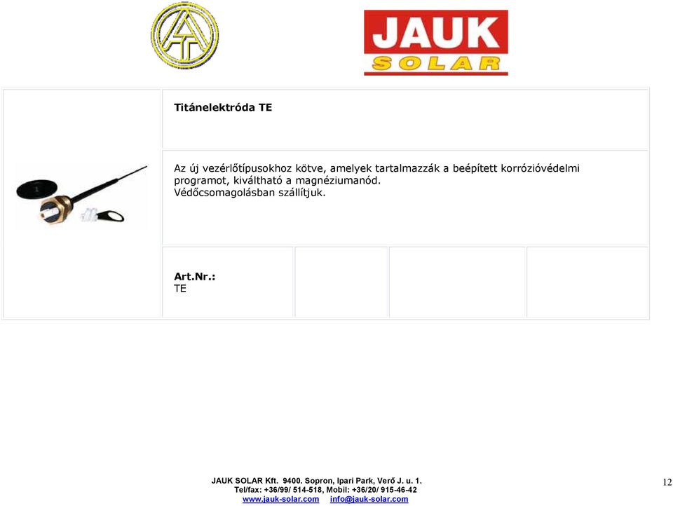 korrózióvédelmi programot, kiváltható a