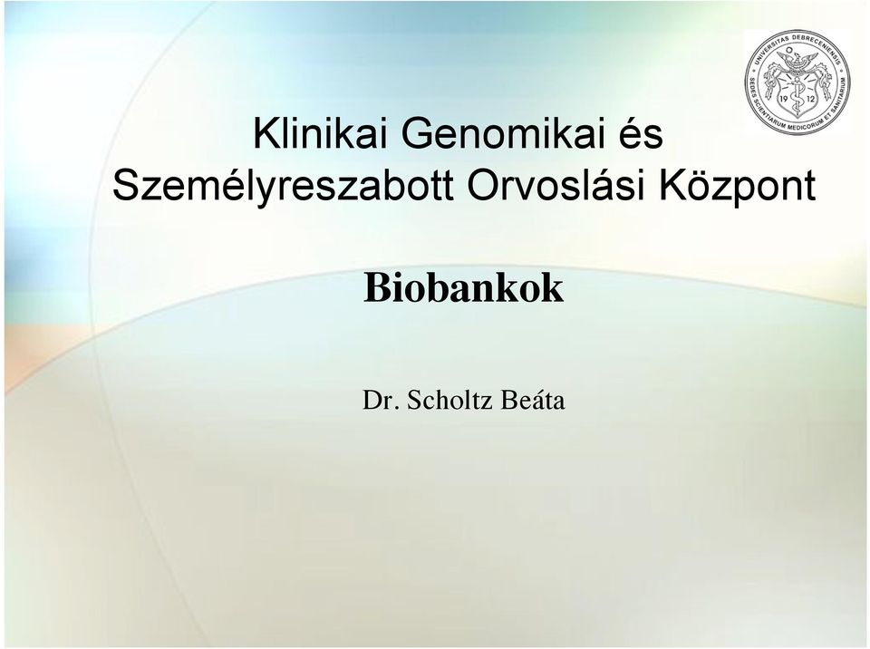 Orvoslási Központ