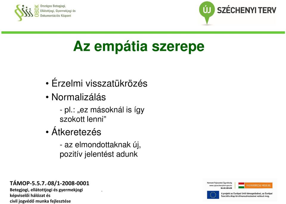 szokott lenni Átkeretezés - az