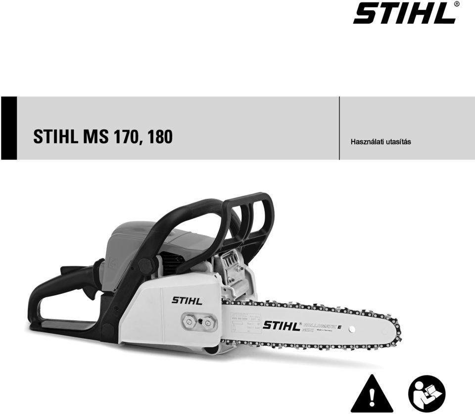 STIHL MS 170, 180. Használati utasítás - PDF Free Download