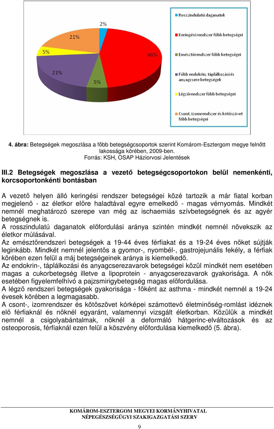 életkor előre haladtával egyre emelkedő - magas vérnyomás. Mindkét nemnél meghatározó szerepe van még az ischaemiás szívbetegségnek és az agyér betegségnek is.
