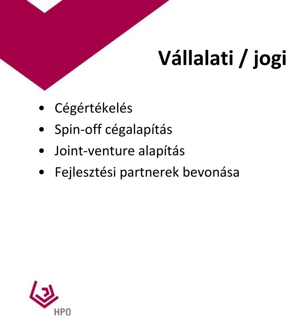 cégalapítás Joint-venture