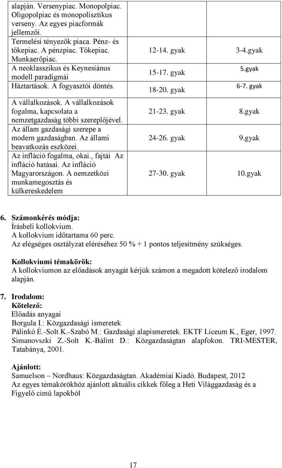 Az állam gazdasági szerepe a modern gazdaságban. Az állami beavatkozás eszközei. Az infláció fogalma, okai., fajtái Az infláció hatásai. Az infláció Magyarországon.