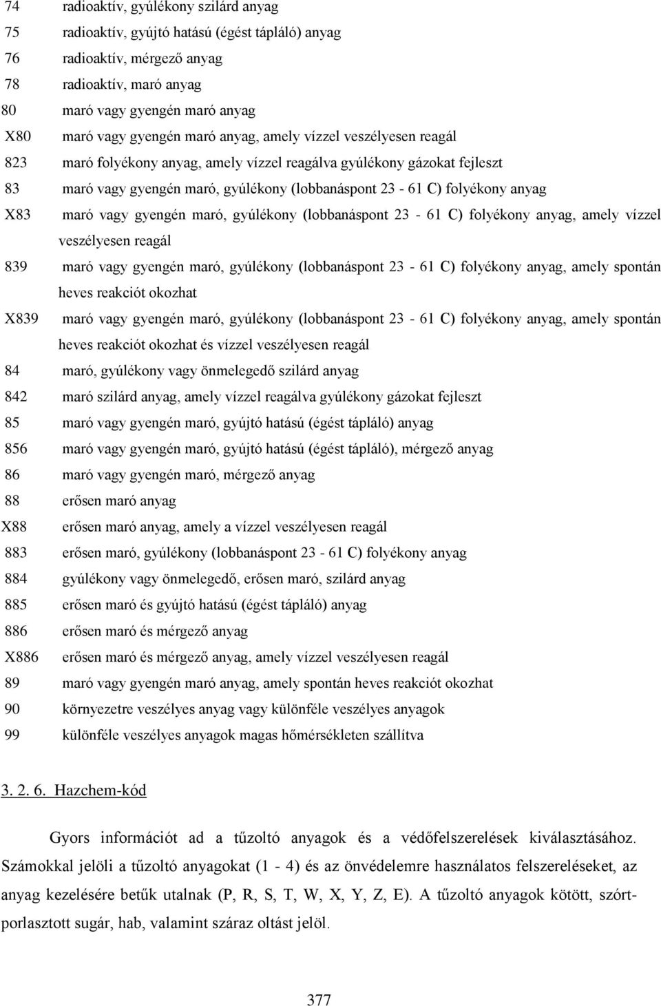 maró vagy gyengén maró, gyúlékony (lobbanáspont 23-61 C) folyékony anyag, amely vízzel veszélyesen reagál 839 maró vagy gyengén maró, gyúlékony (lobbanáspont 23-61 C) folyékony anyag, amely spontán