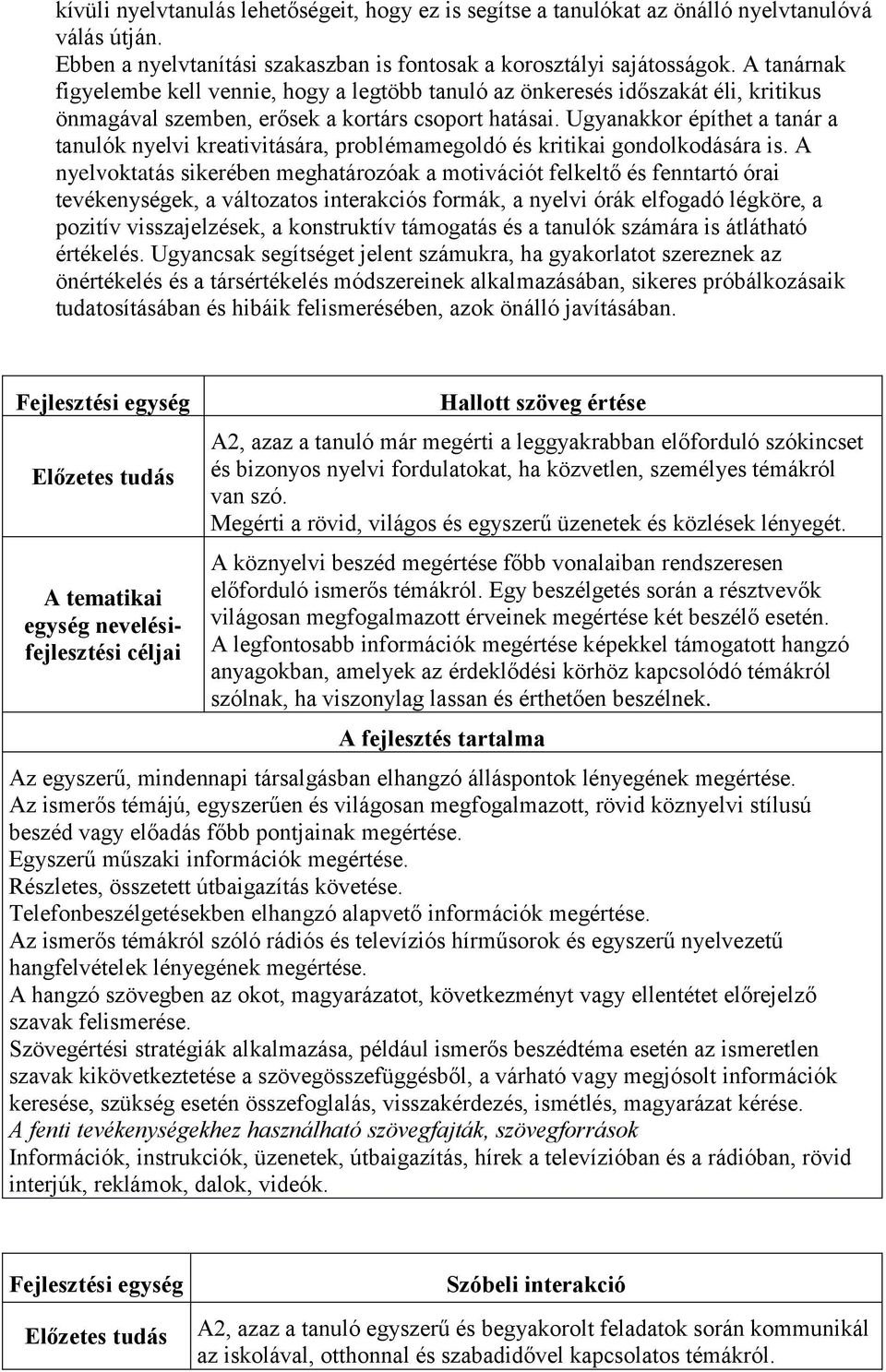 Ugyanakkor építhet a tanár a tanulók nyelvi kreativitására, problémamegoldó és kritikai gondolkodására is.