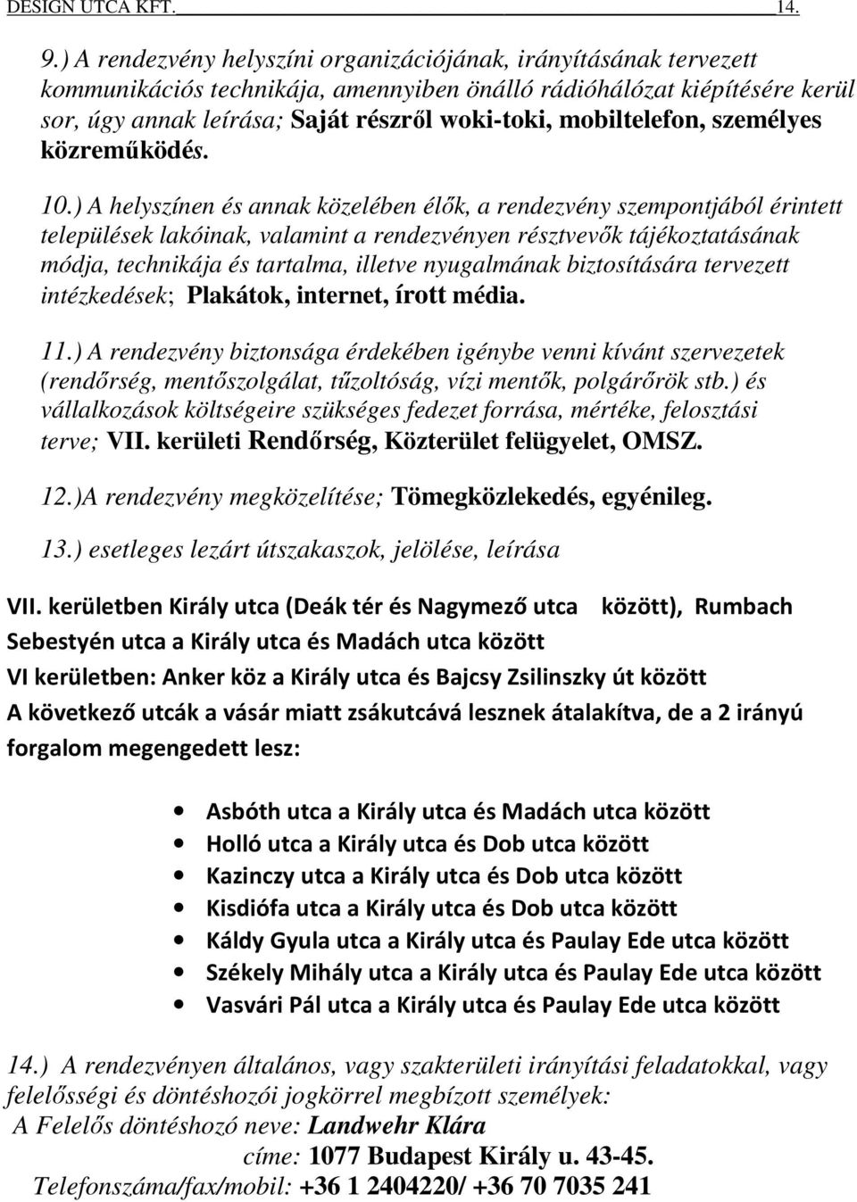 mobiltelefon, személyes közreműködés. 10.