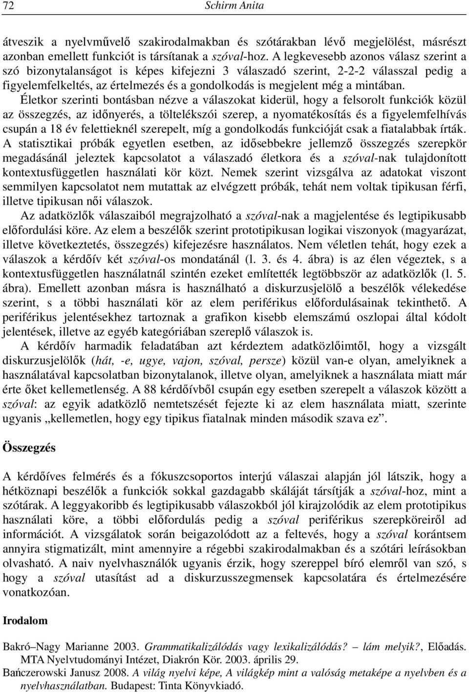mintában.