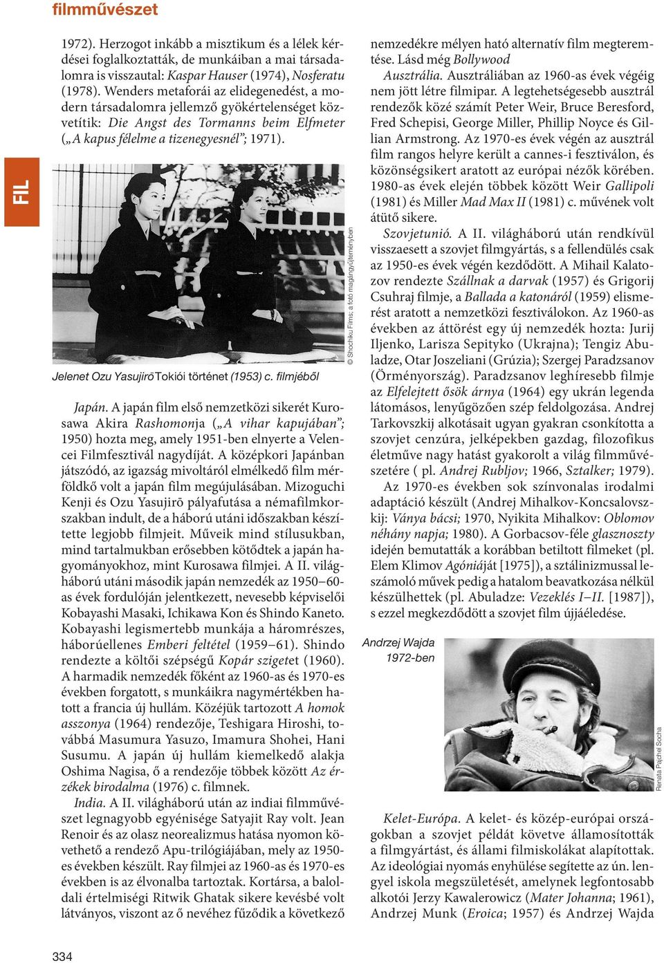 Jelenet Ozu Yasujirō Tokiói történet (1953) c. filmjéből Japán.